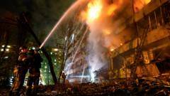 Russian strikes hit key power plant in Kyiv, Zelensky says