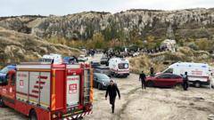 Rock collapse kills two in Turkey's Cappadocia, local media reports