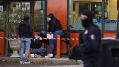 Deadly shooting near Paris investigated as 'crime of terrorism', minister says