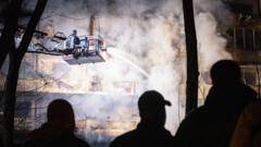 Russian strikes leave 600,000 without power in Ukraine, as Starlink restrictions affect front line