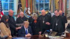 Catholic bishops apologise for 'exploited' Trump meeting