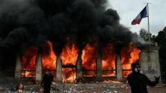 French weekend protests to be limited to union demos only, says Macron
