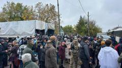 Residents leave devastated Russian-occupied Oleshky as evacuation corridor opens