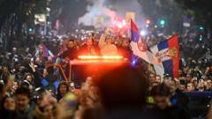 Serbia's veteran ruler Vučić concedes election to student-led protest movement