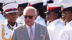 King acknowledges 'suffering of the past' as Caribbean tour begins