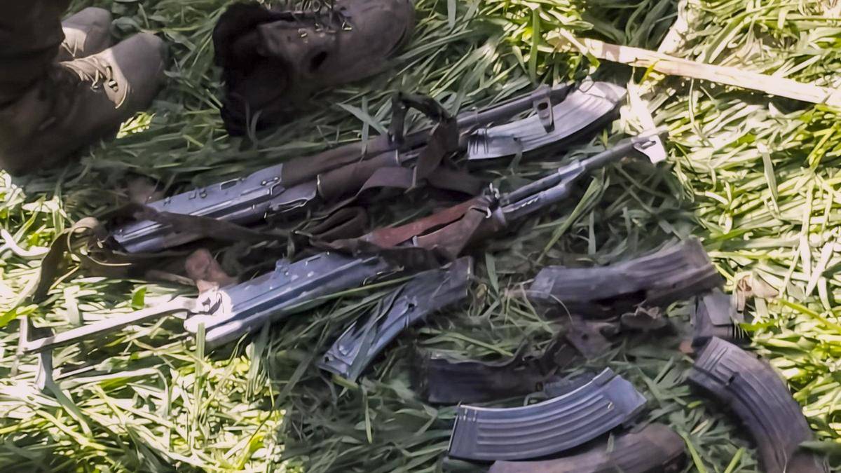 Assault rifles, pistols, 11 grenades, IEDs recovered in Kashmir’s Sopore: Police