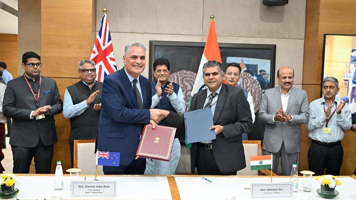What are the deal contours of India-New Zealand FTA?