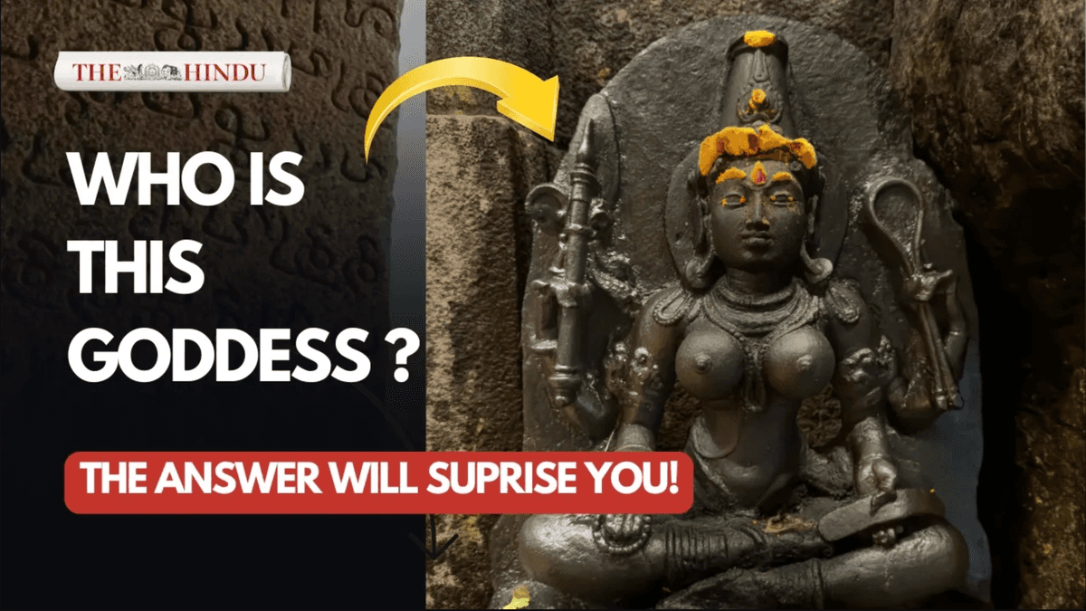 Watch: Saraswati without a veena: Early South Indian temple art offers a different vision of the Goddess