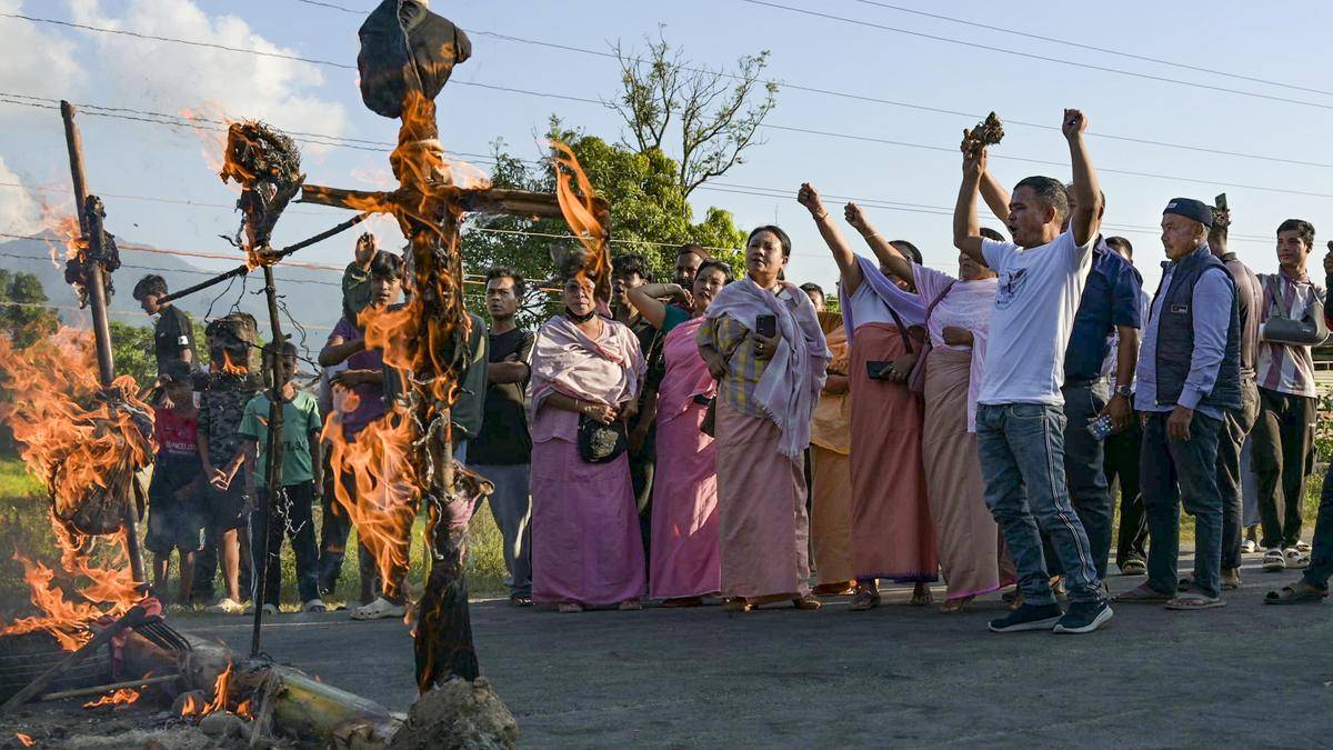 Meitei groups hold rally in Imphal; Manipur CM's resignation, abrogation of SoO truce pact sought