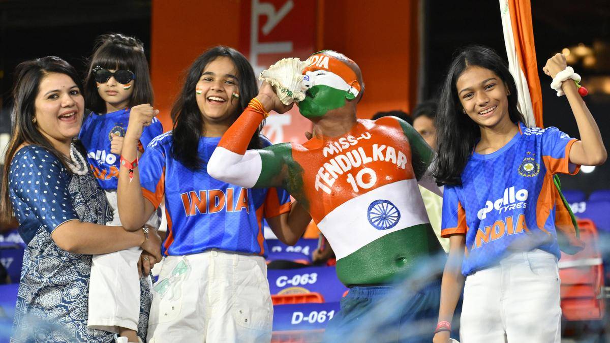 Hyderabad’s Uppal stadium turns sea of blue as city hosts international cricket after two years