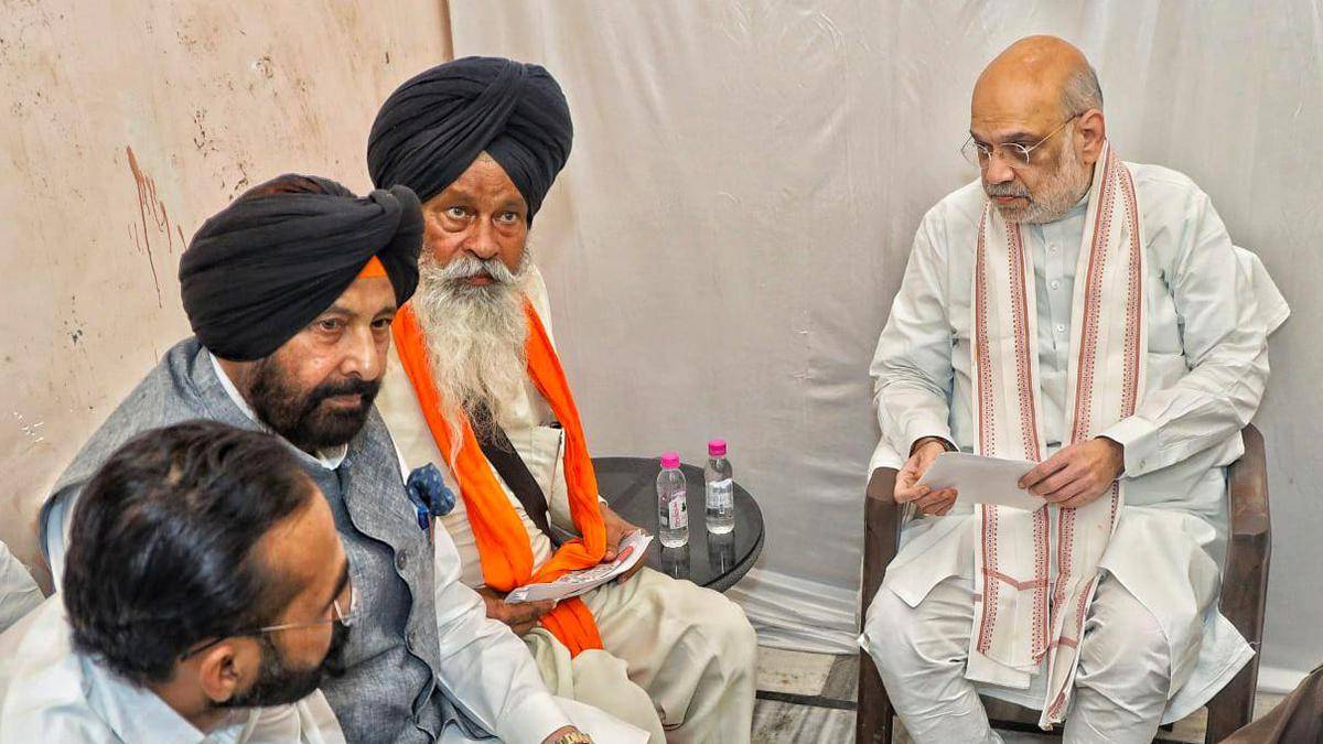 Amit Shah visits Punjab; drug menace at centre stage yet again