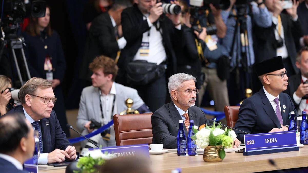 Jaishankar holds bilateral meetings with foreign ministers from G20 nations