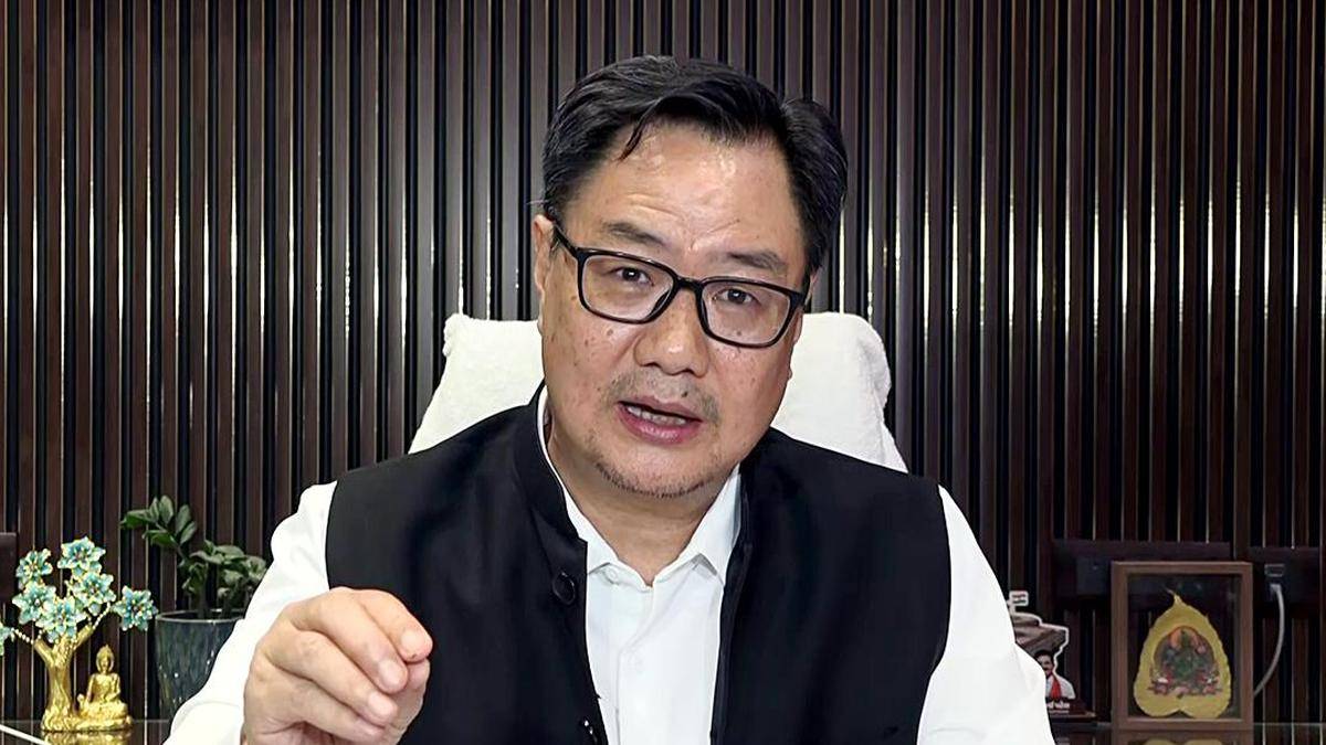 Union Minister Rijiju challenges Congress to answer ‘basic questions’ amid row over SIR, CEC