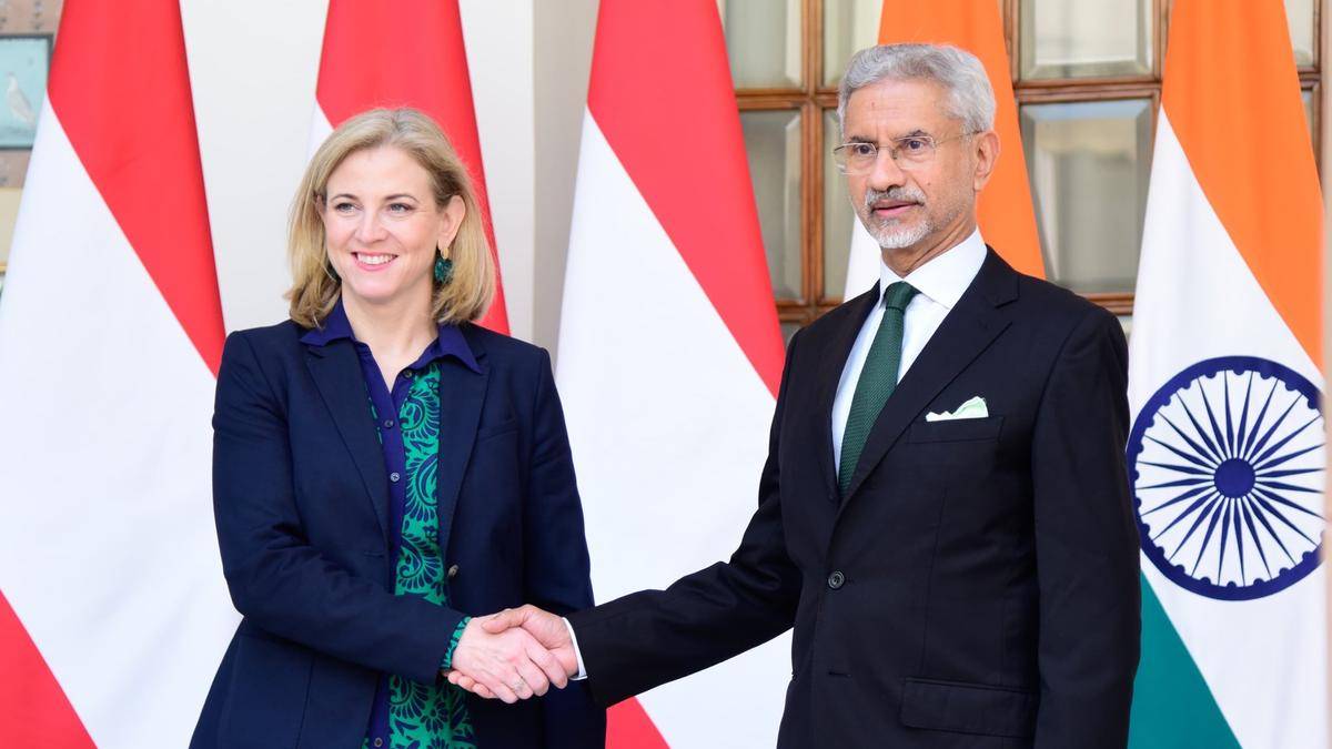S. Jaishankar holds talks with Austrian counterpart Meinl-Reisinger