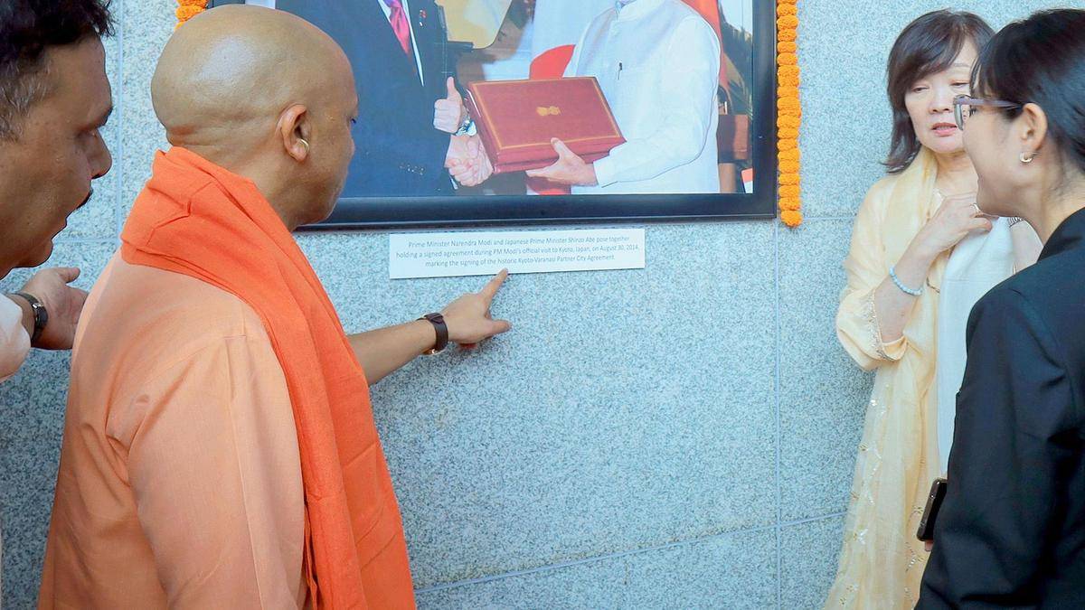 Abe-Gedenkkorridor zu Ehren von Shinzo Abe, Indien-Japan-Bindungen in Varanasi eröffnet