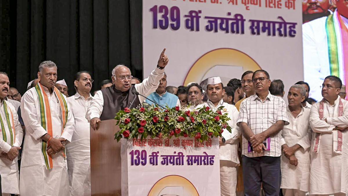 BJP slams Kharge over ‘indecent’ remarks on PM Modi