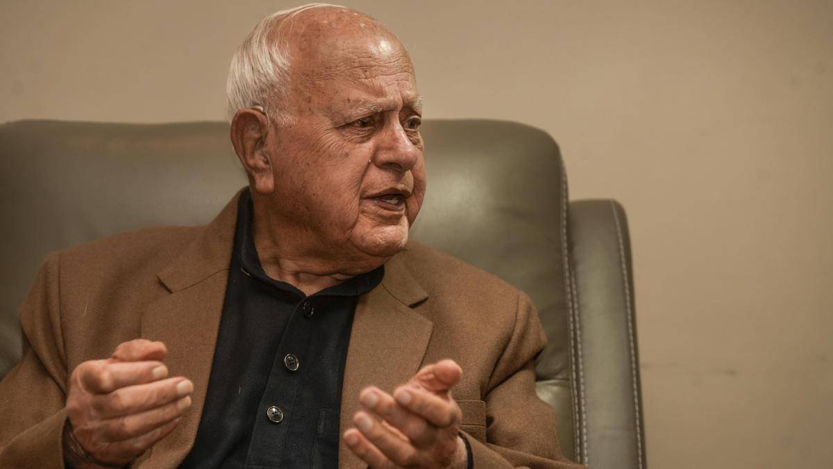 Centre claims external conspiracy whenever it is in crisis: Farooq Abdullah