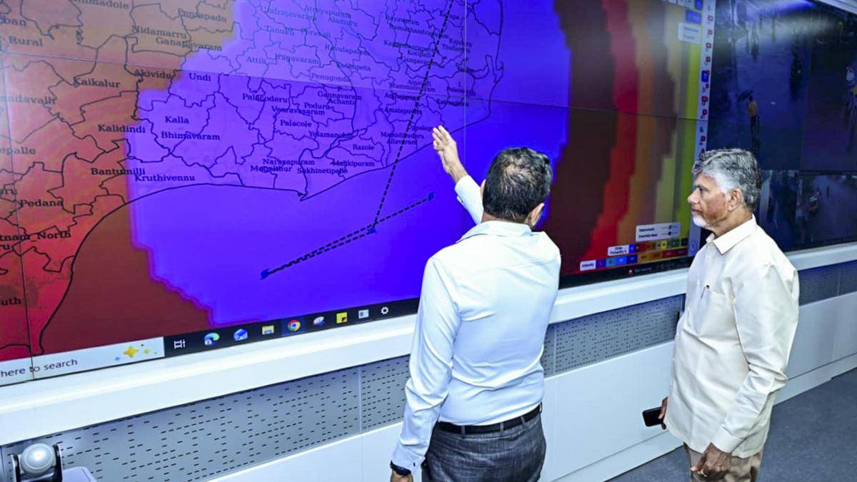Cyclone Arnab claims five lives in Andhra Pradesh; Naidu announces relief package