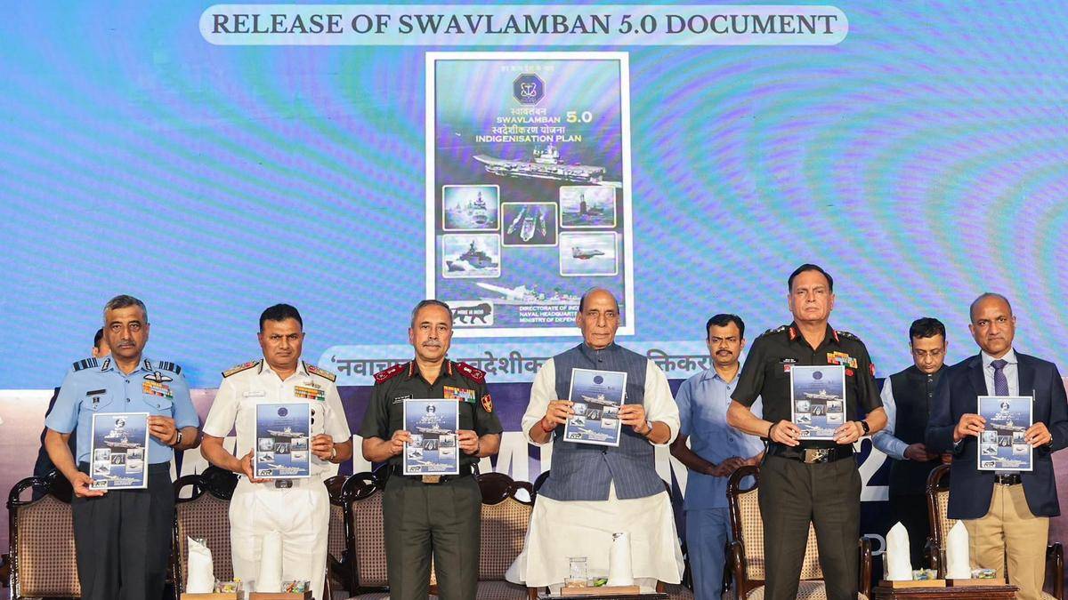 Rajnath Singh calls for ‘Aatmanirbharta 2.0’ in defence, stresses advanced technologies and resilient supply chains