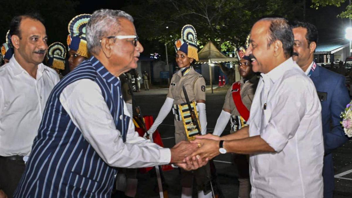 Keralam Governor-designate Om Prakash Mathur arrives in Thiruvananthapuram; to be sworn in on October 23