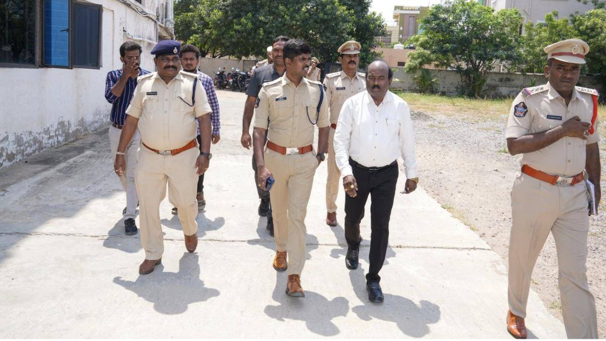 Anantapur SP reviews security in sensitive Tadipatri ahead of local body elections