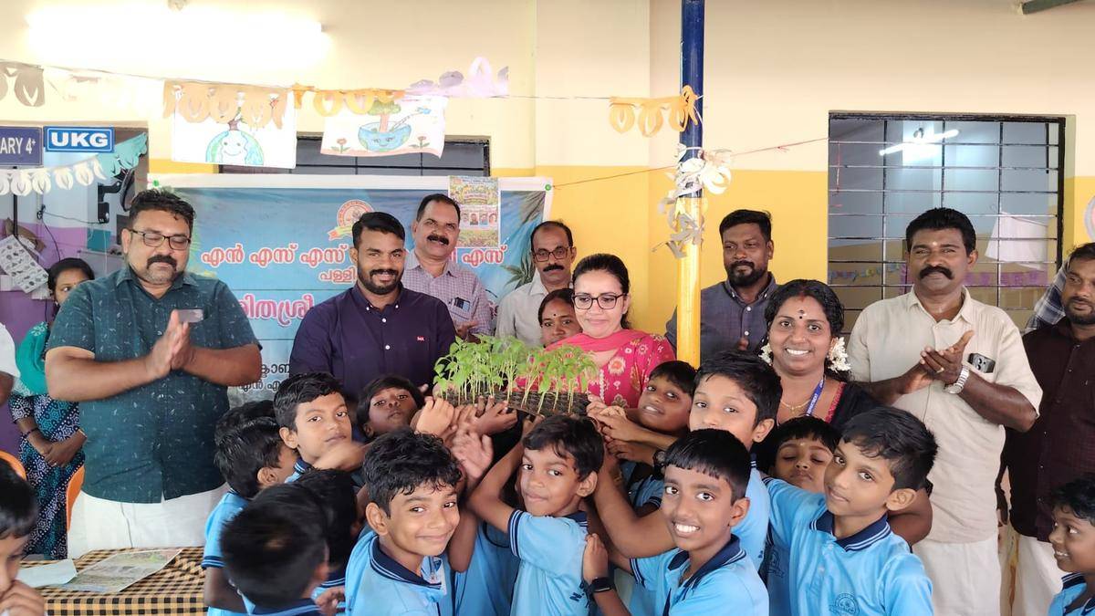 Vettikavala schools teach farming through ‘Harithasree’
