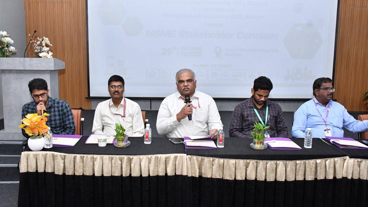 BIS organises MSME conclave in Ranipet