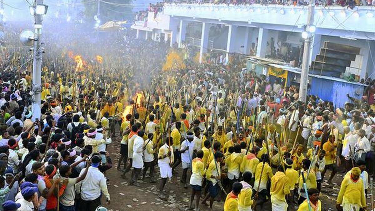 1,000 police deployed for Devaragattu banni festival in Kurnool district